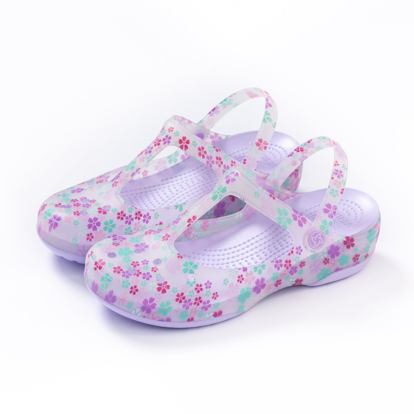 Veblen Women's Classic Transparent Solid Color Clogs Comfortable, Soft, and Non Slip Jelly Beach Sandals Outdoor Leisure Water Slippers