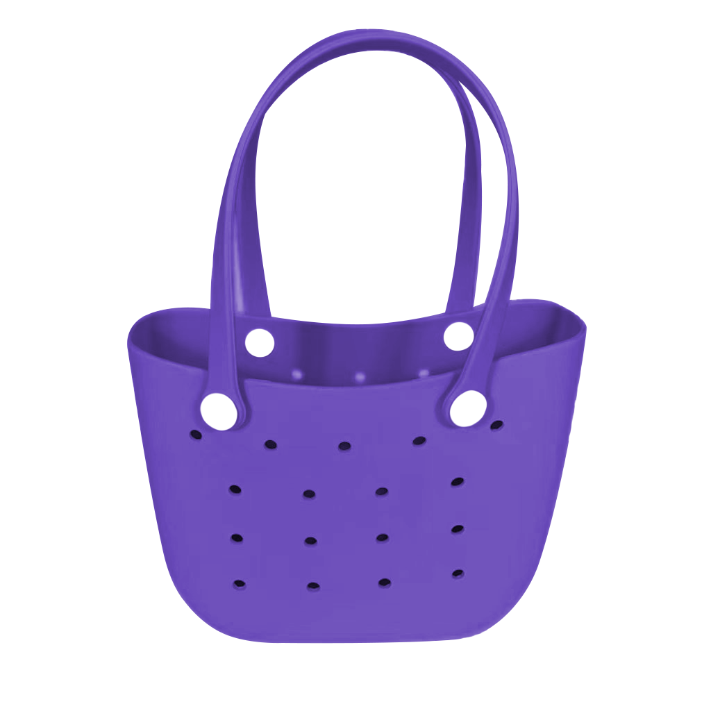 Crescent Bag Beach Bag,Original Large Rubber Beach Bag for Women, Pool Bag and Boat Tote
