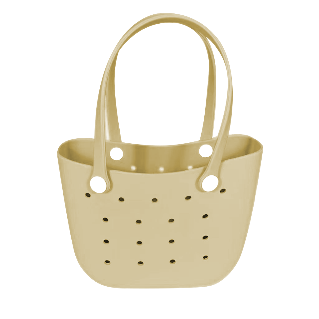 Crescent Bag Beach Bag,Original Large Rubber Beach Bag for Women, Pool Bag and Boat Tote