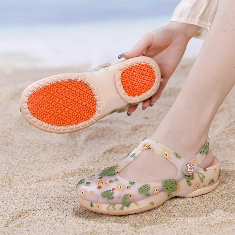 Veblen Jelly Shoes,For Women The Original Jelly Fisherman's Sandal Shoes Beach Casual