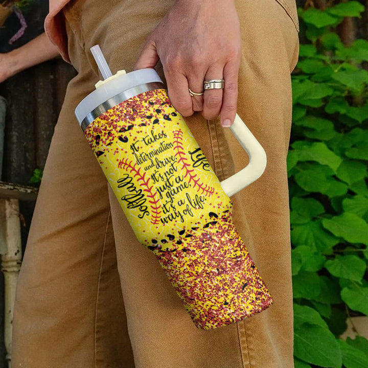 Ceeprints Tumbler Sofltball Life