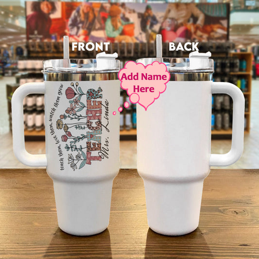 Ceeprints Personalized Tumbler Blooming Educator