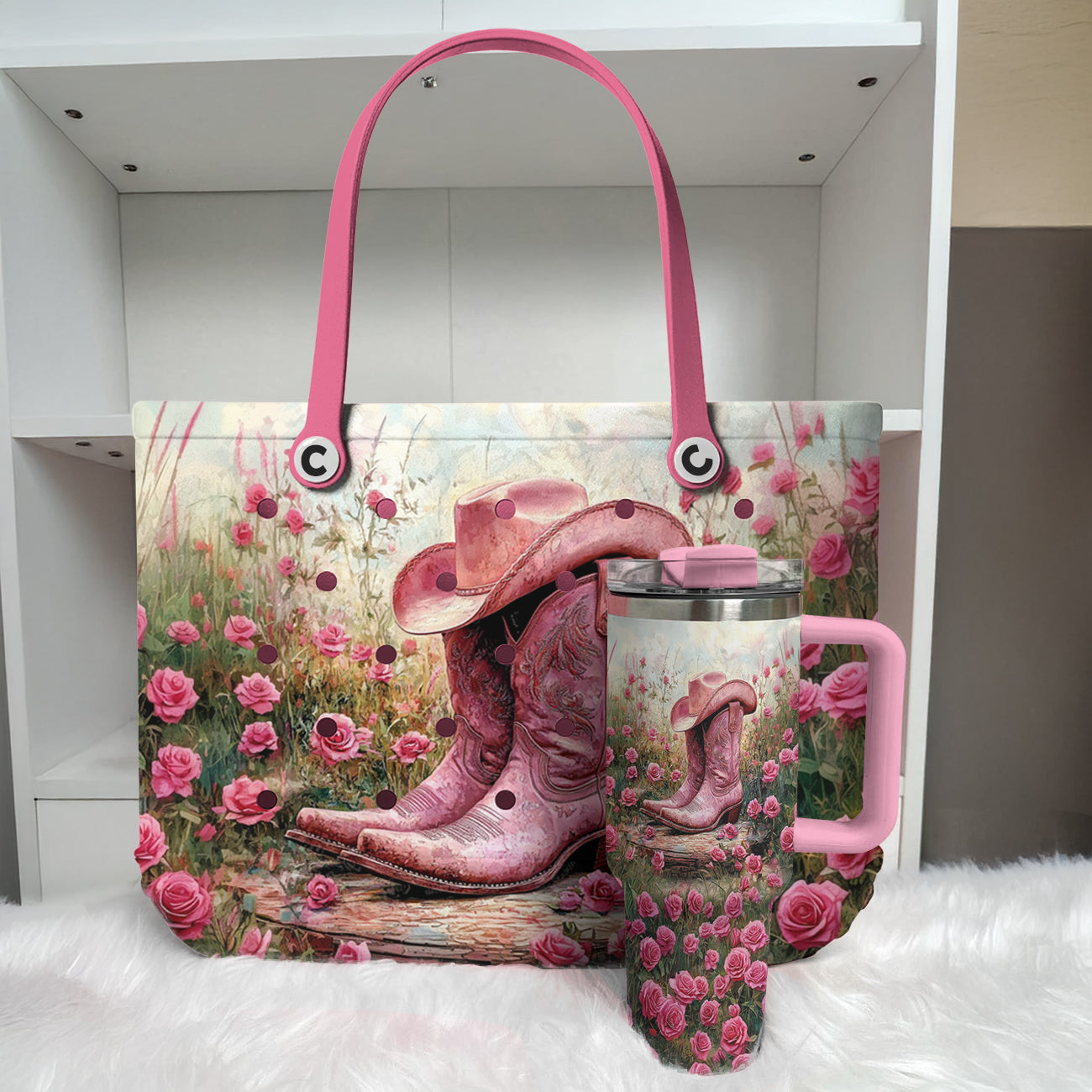 Ceeprints Cee™ Bag Blossom and Boots