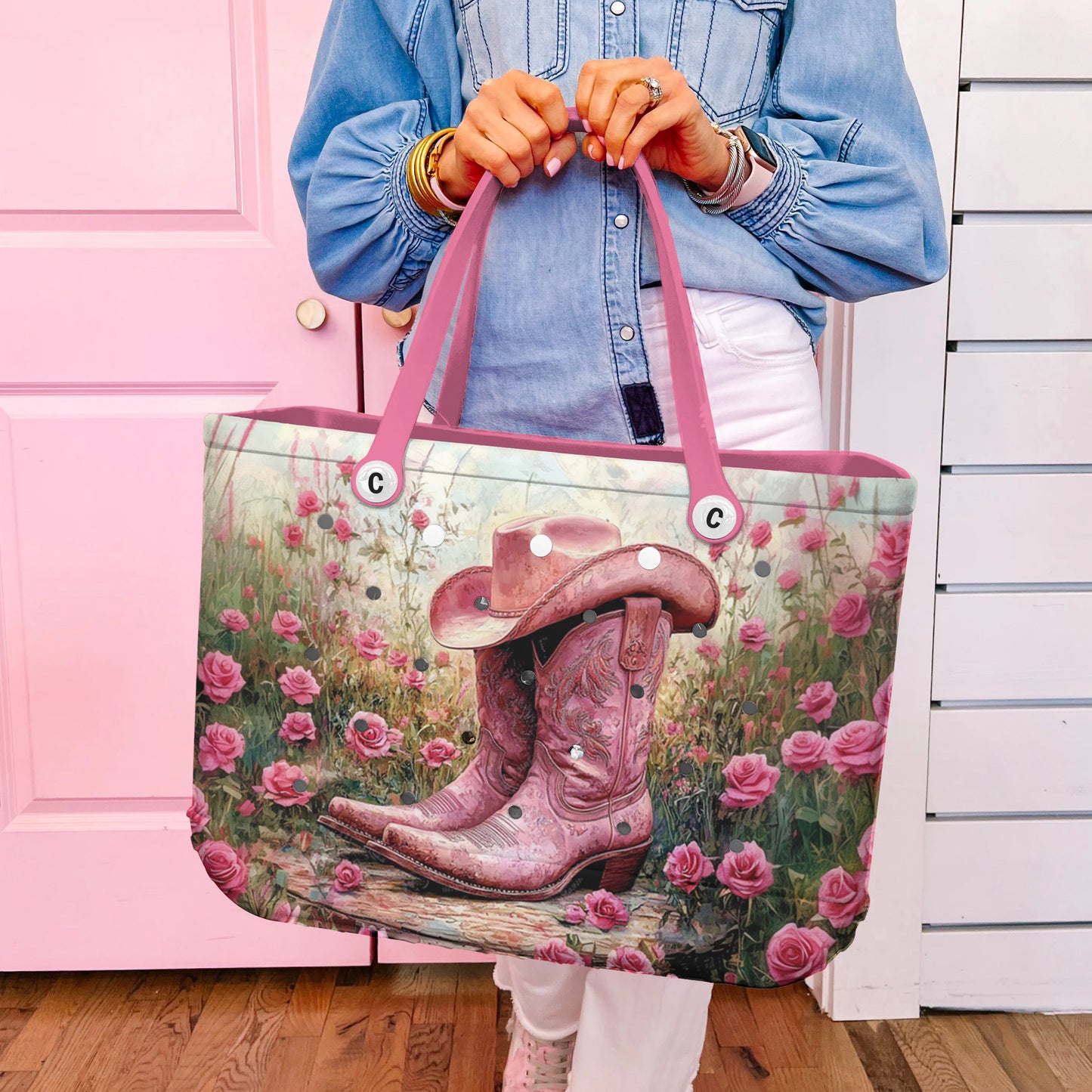 Ceeprints Cee™ Bag Blossom and Boots