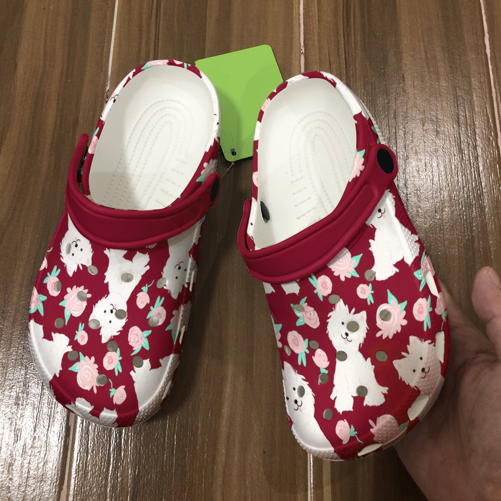 Cee™ Clogs Westie Loves Roses