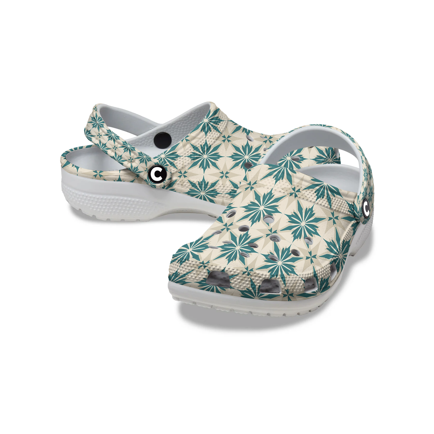 Cee™ Clogs Teal Blossom