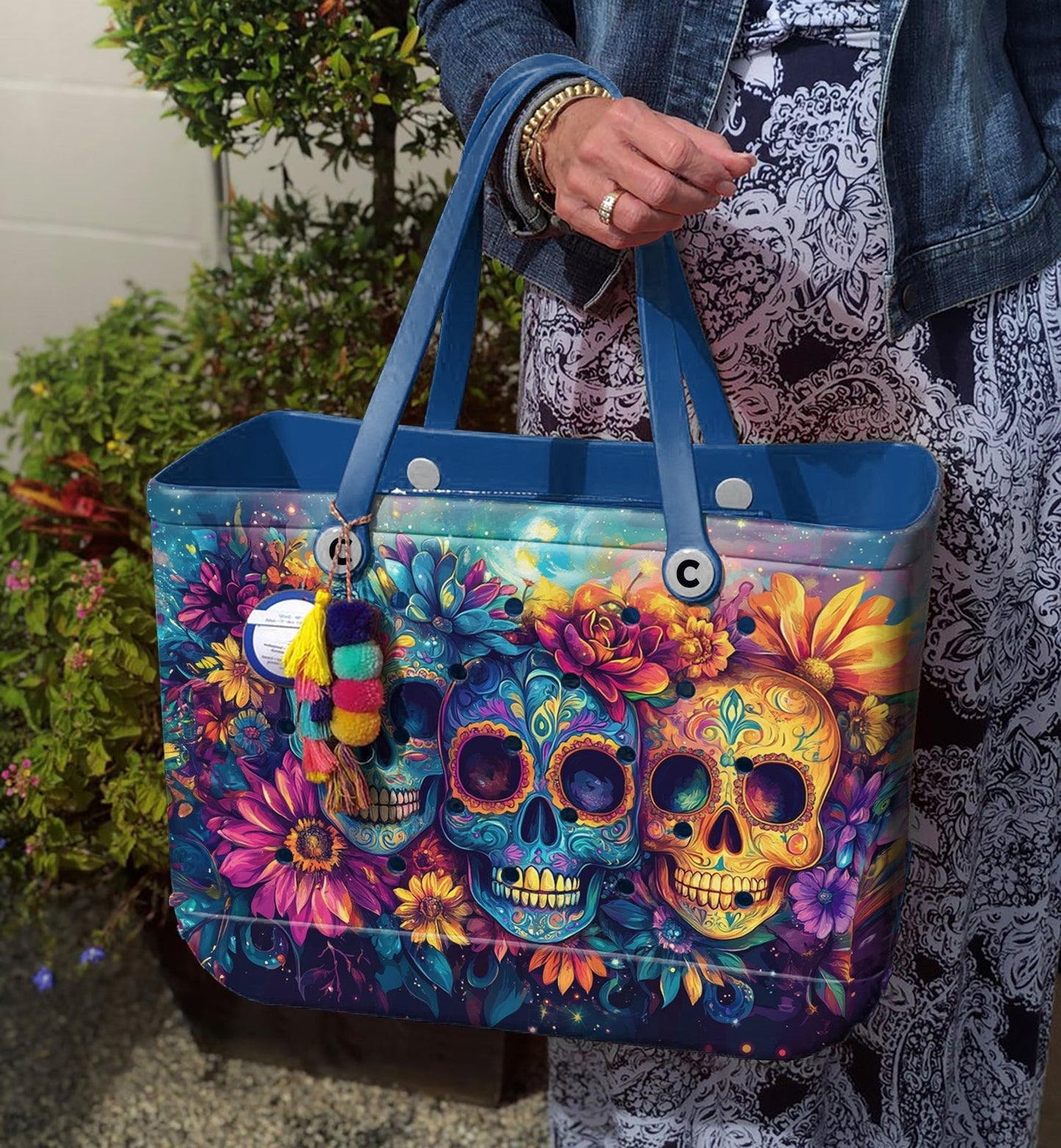 Ceeprints Cee™ Bag Galaxy Skull