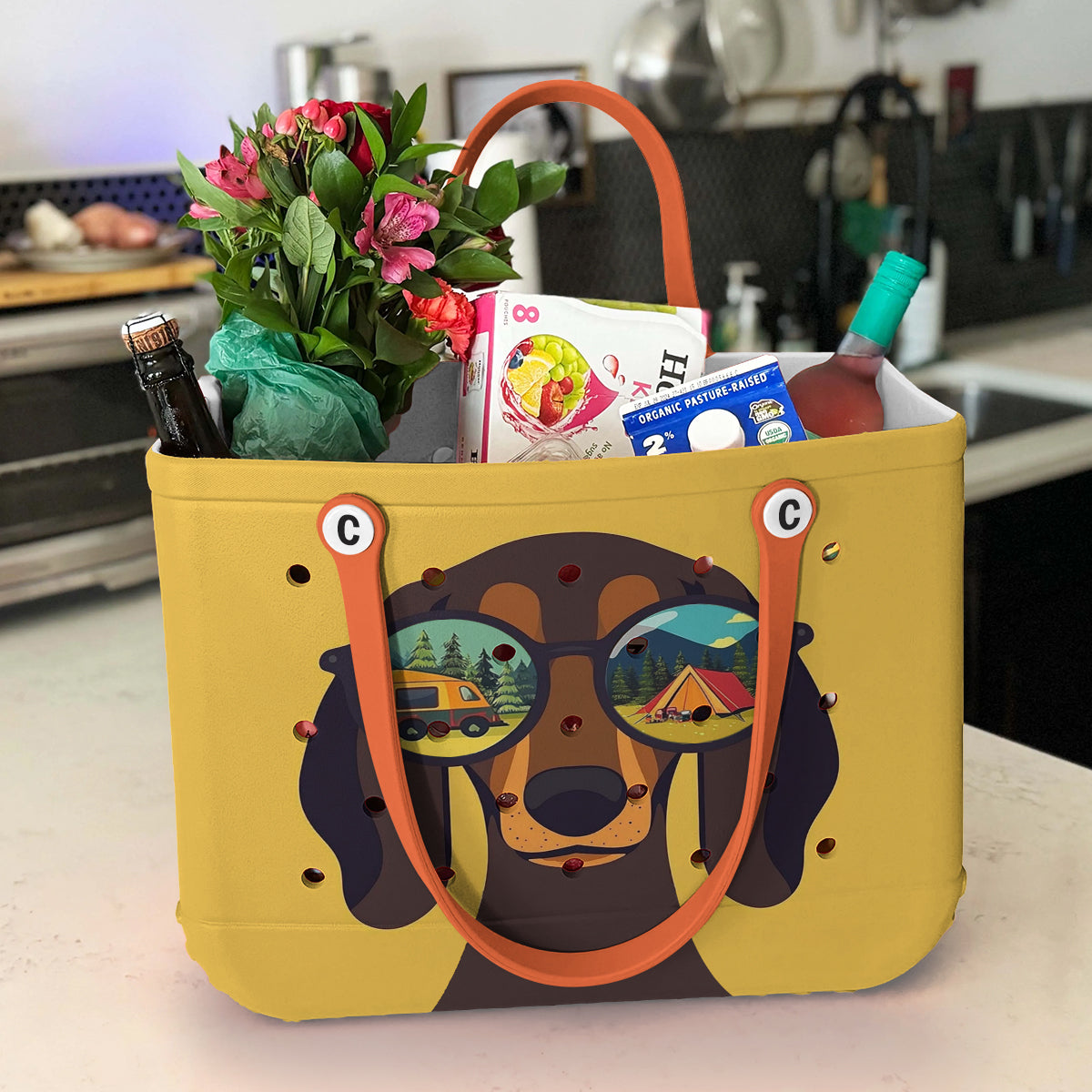 Ceeprints Cee™ Bag Dachshund Camper