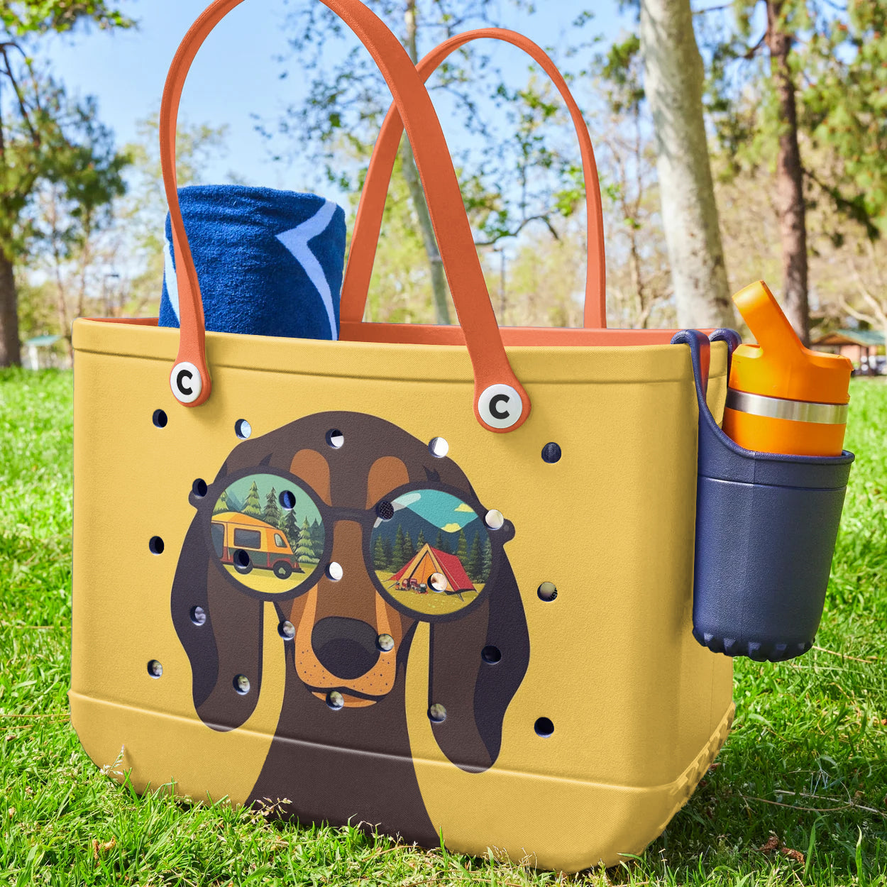 Ceeprints Cee™ Bag Dachshund Camper