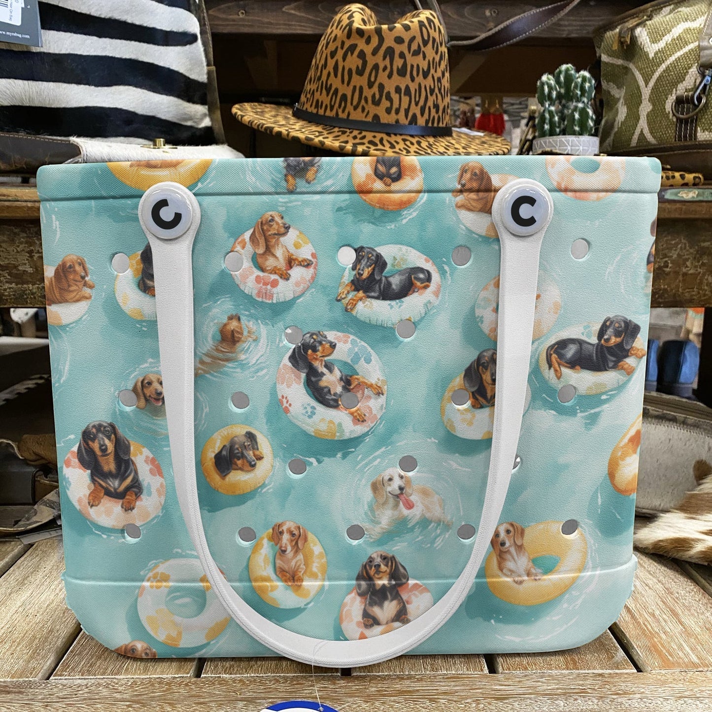 Ceeprints Cee™ Bag Dachshund Pool Party