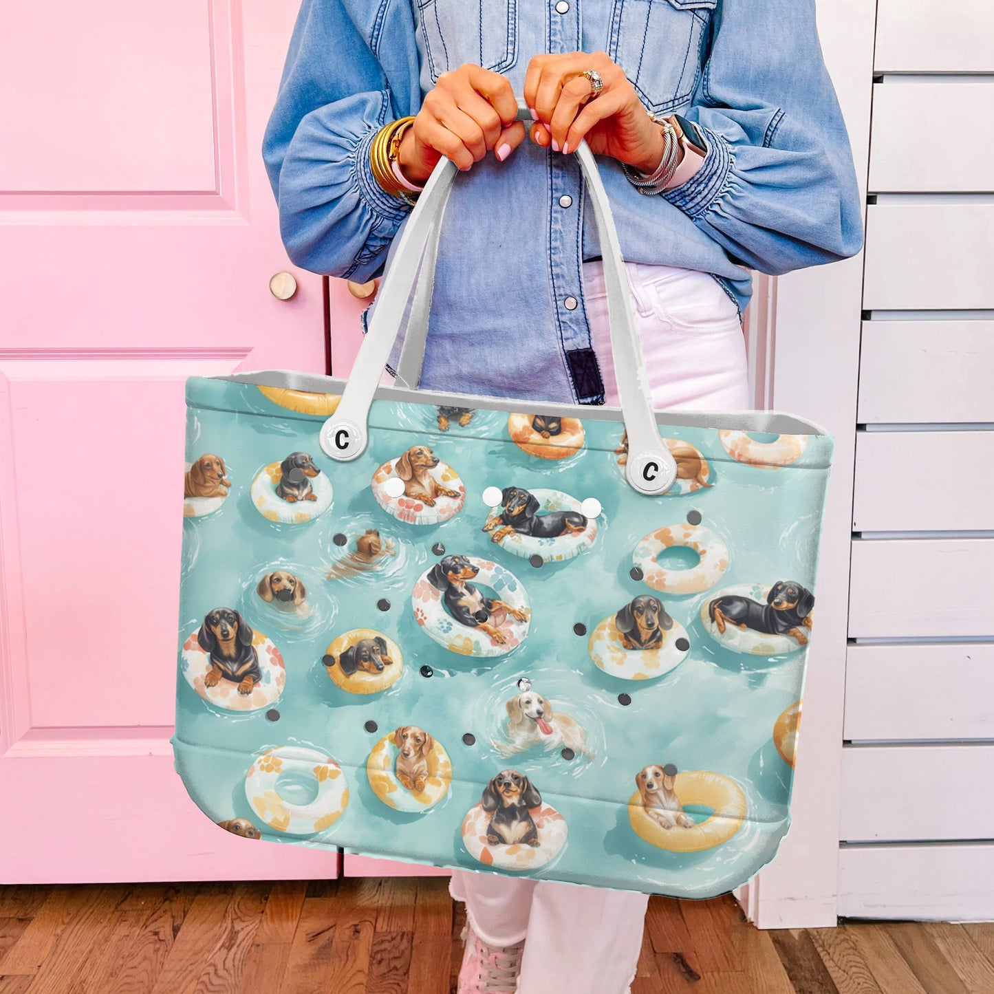 Ceeprints Cee™ Bag Dachshund Pool Party