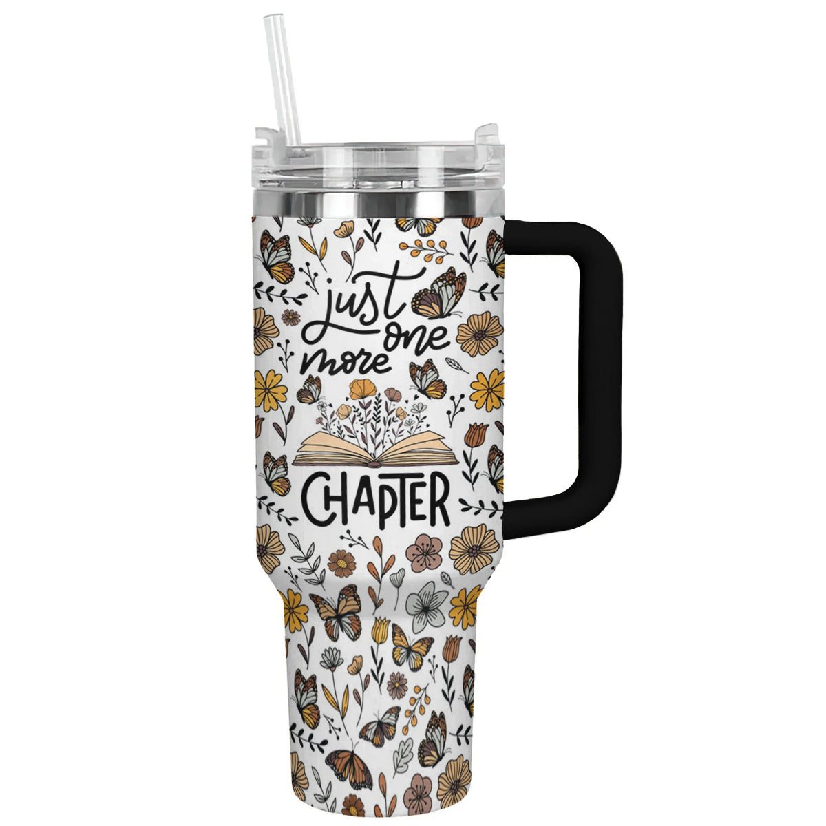Ceeprints Tumbler Just One More Chapter