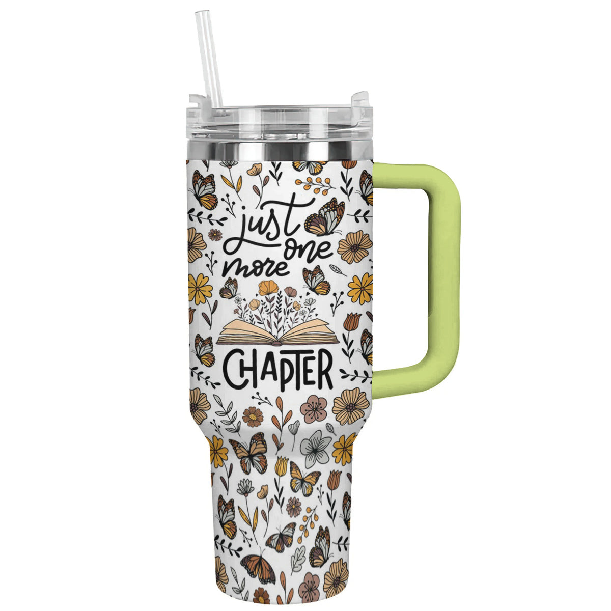 Ceeprints Tumbler Just One More Chapter
