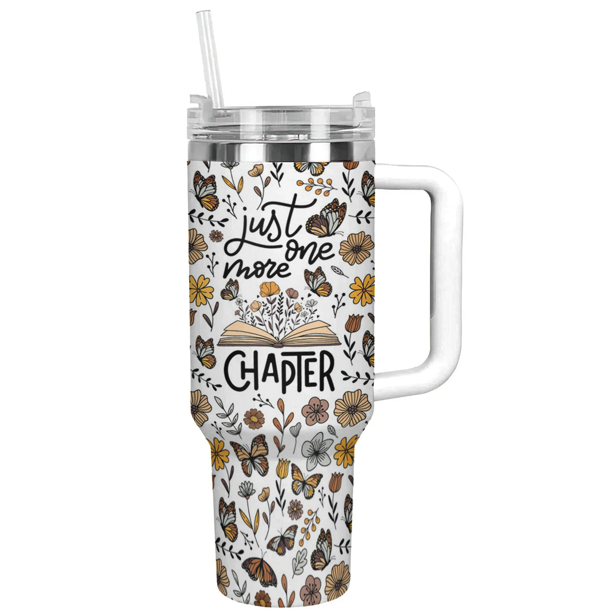 Ceeprints Tumbler Just One More Chapter