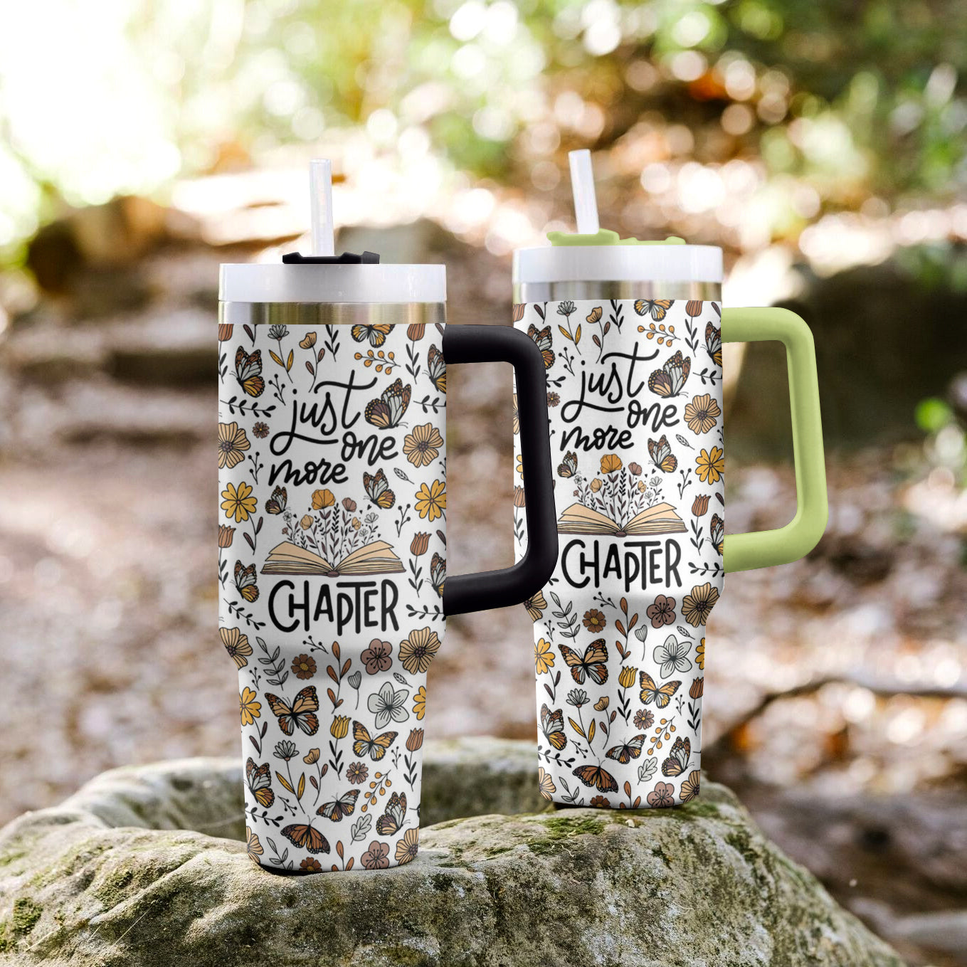 Ceeprints Tumbler Just One More Chapter