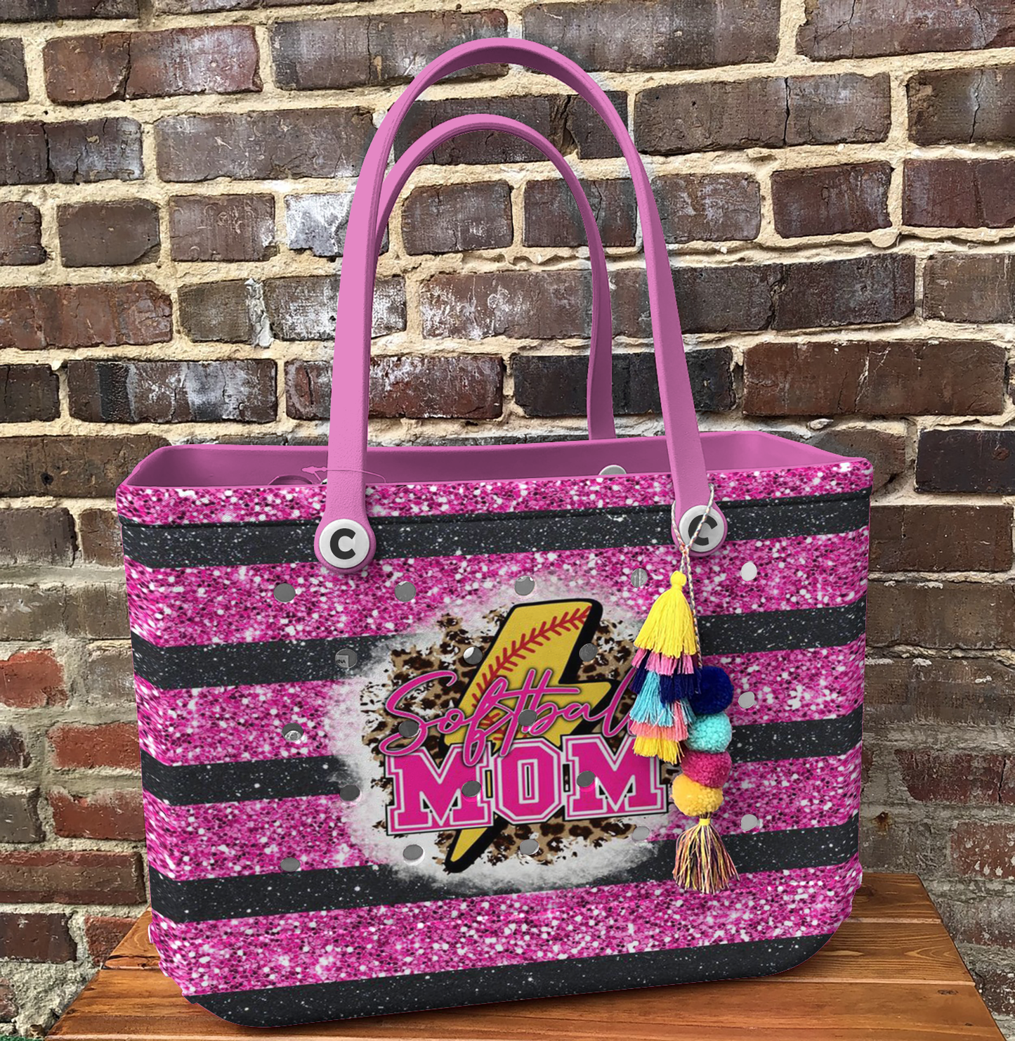 Ceeprints Cee™ Bag Pinky Softball Mom