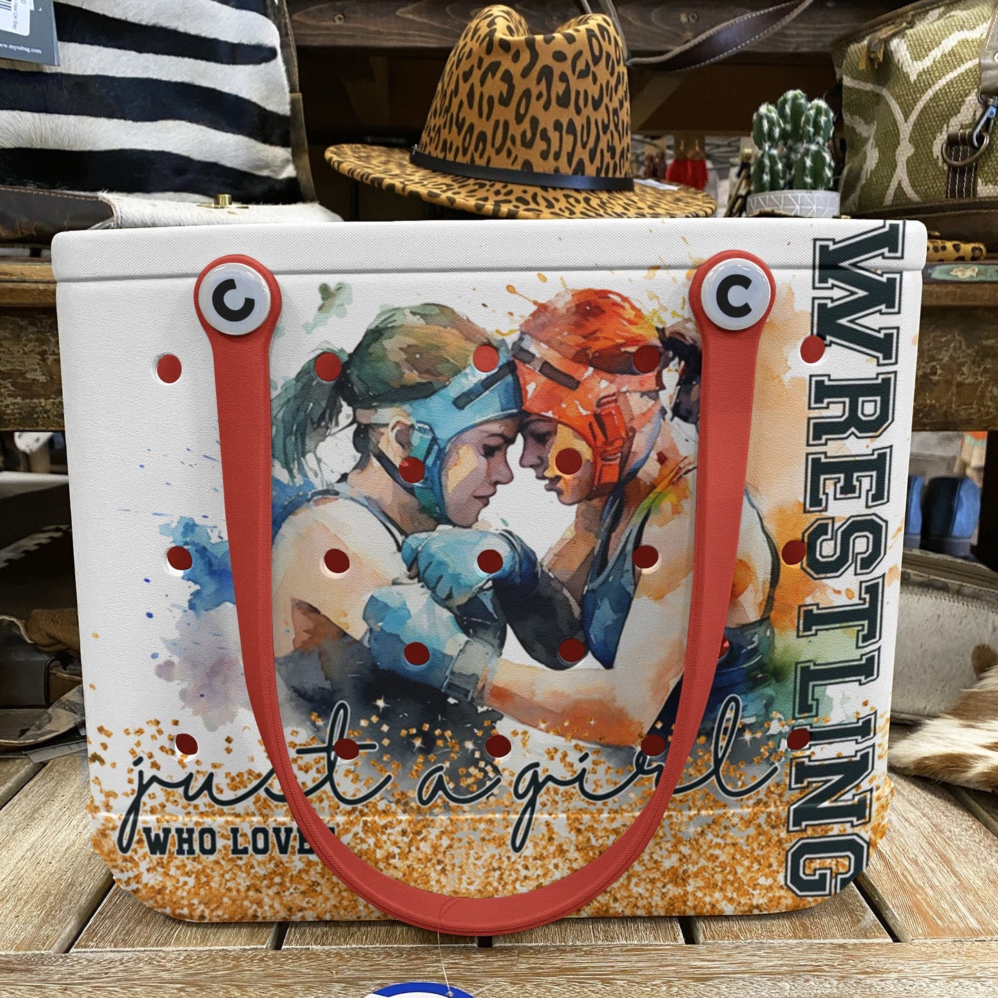 Ceeprints Cee™ Bag Wrestling Lover
