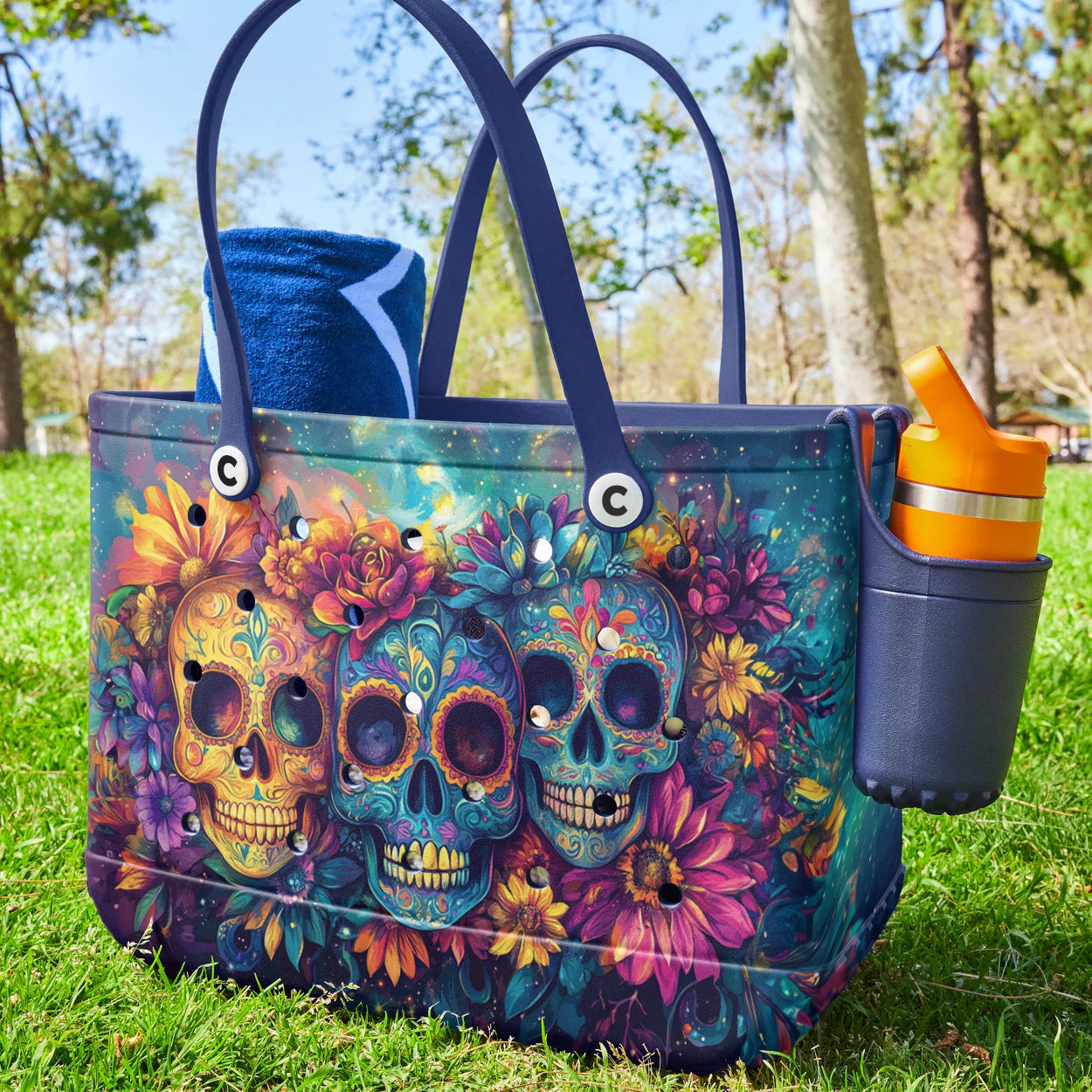 Ceeprints Cee™ Bag Galaxy Skull