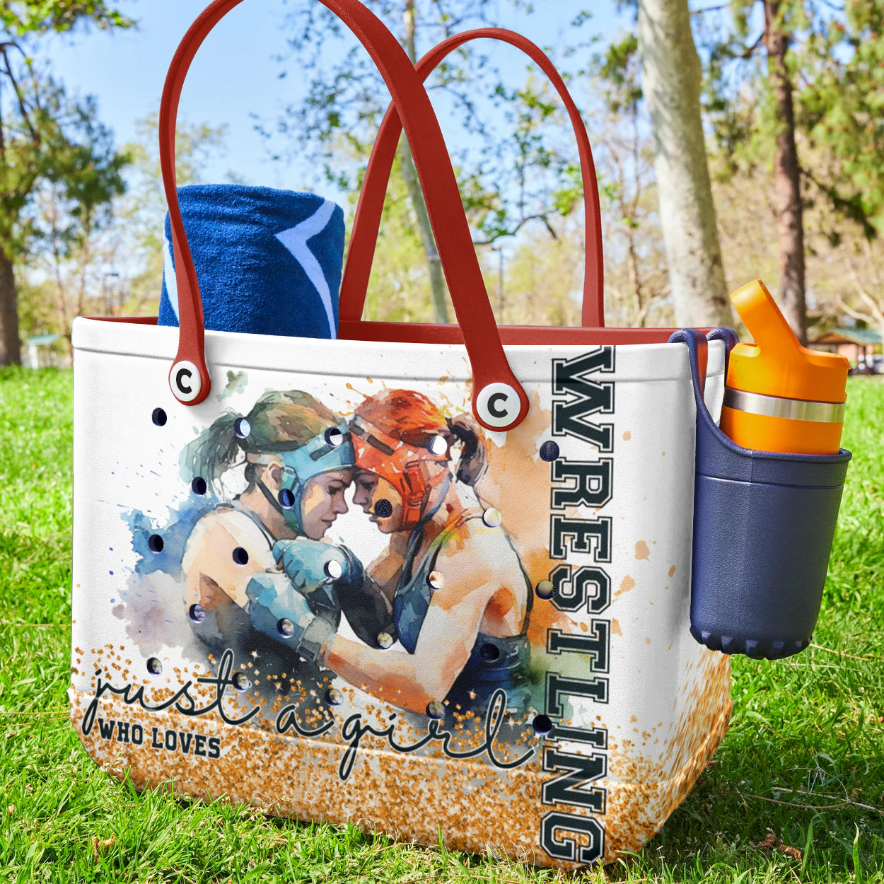 Ceeprints Cee™ Bag Wrestling Lover