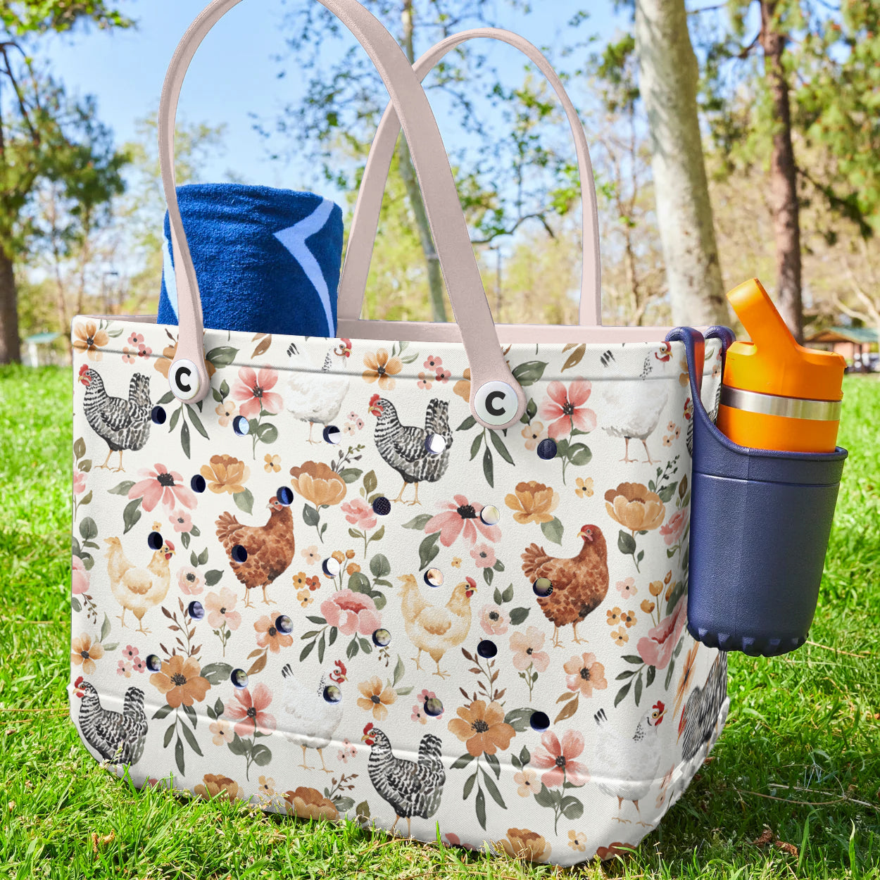 Ceeprints Cee™ Bag Cluck & Bloom