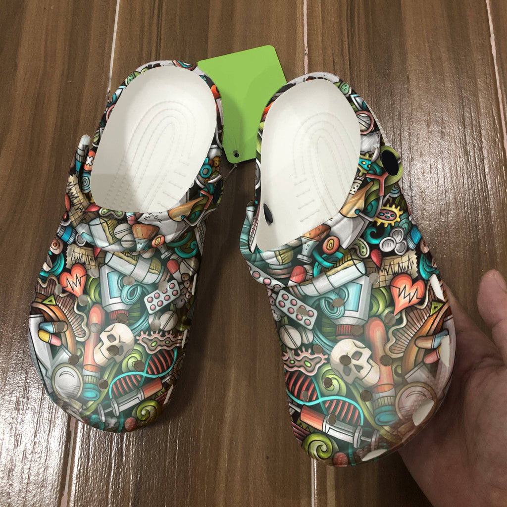 Cee™ Clogs Med Doodle
