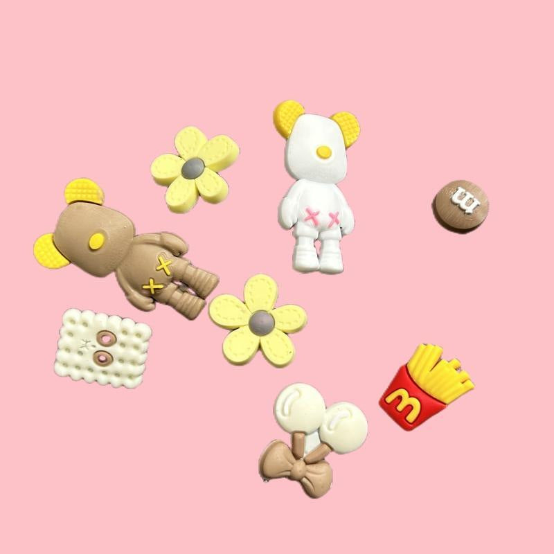Shoe Charms, Different Cute Shoe Decoration Charms for Shoes Bracelet Wristband Party Favors Gifts Boys Girls Adults Teens.