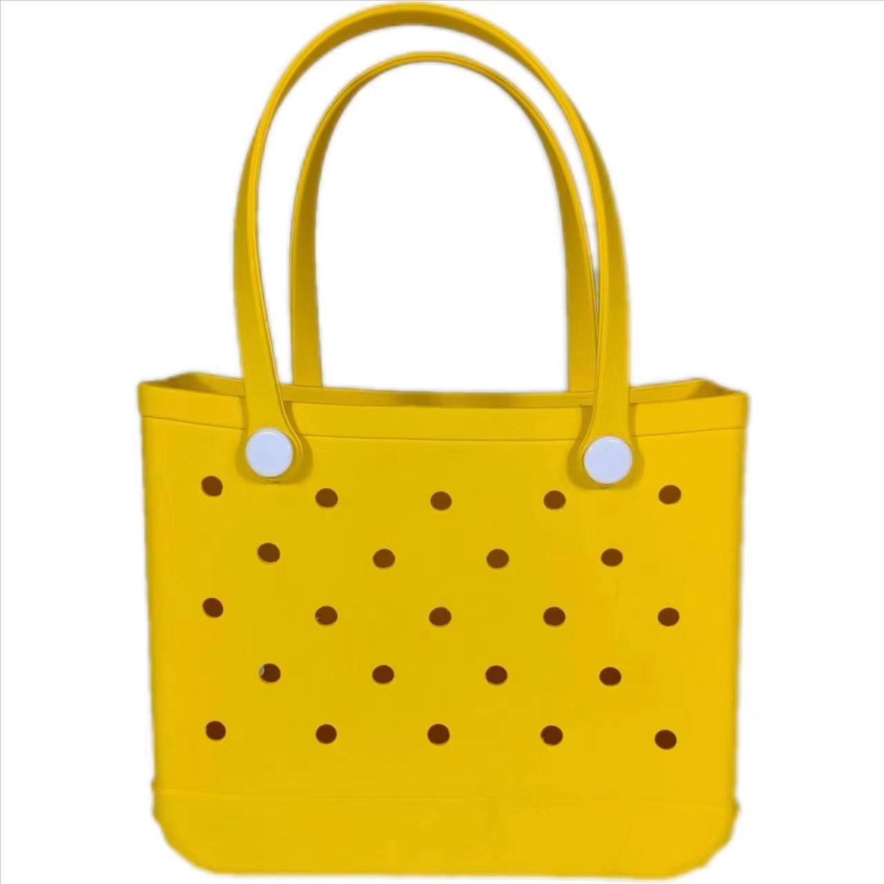 EVA Beach Tote Bag,Original Large Rubber Beach Bag for Women, Pool Bag and Boat Tote