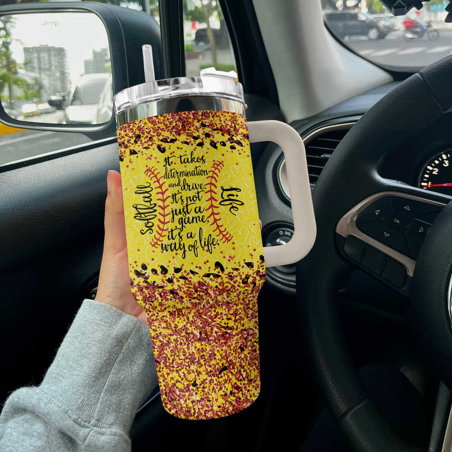 Ceeprints Tumbler Sofltball Life