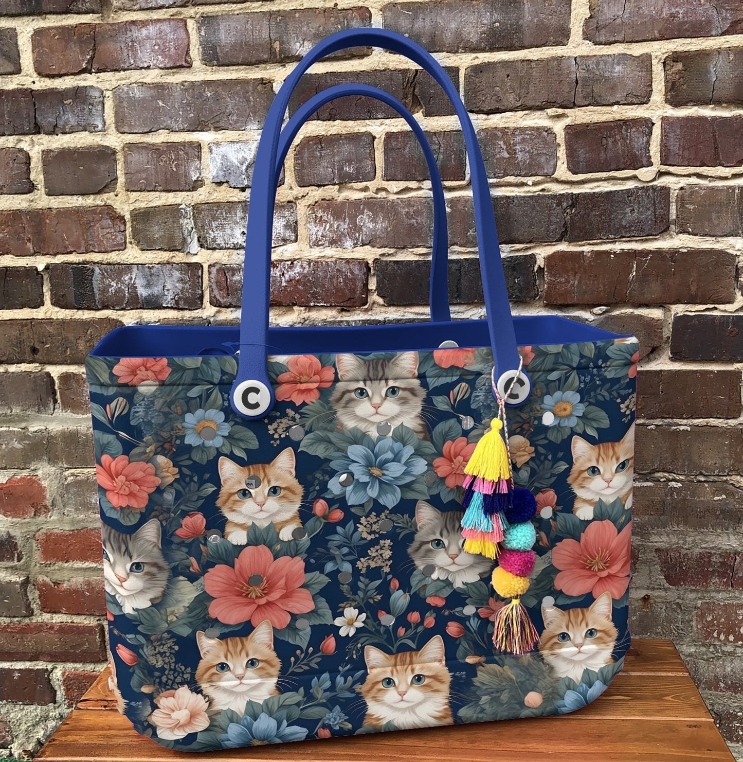 Ceeprints Cee™ Bag Feline Blooms