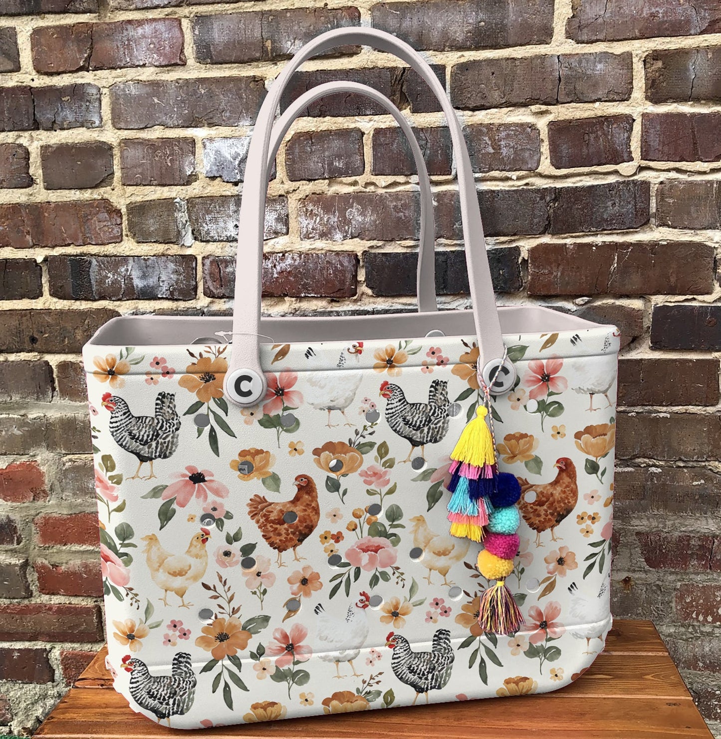 Ceeprints Cee™ Bag Cluck & Bloom