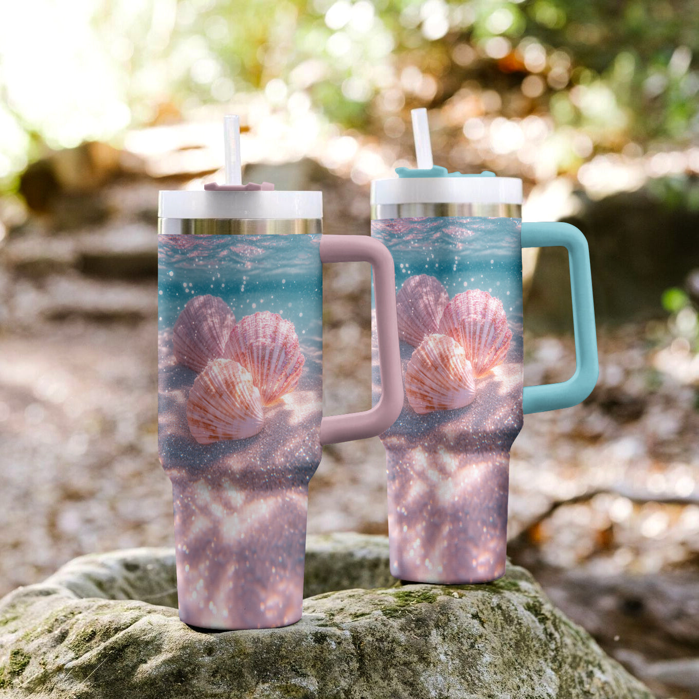 Ceeprints Tumbler Seashell Symphony