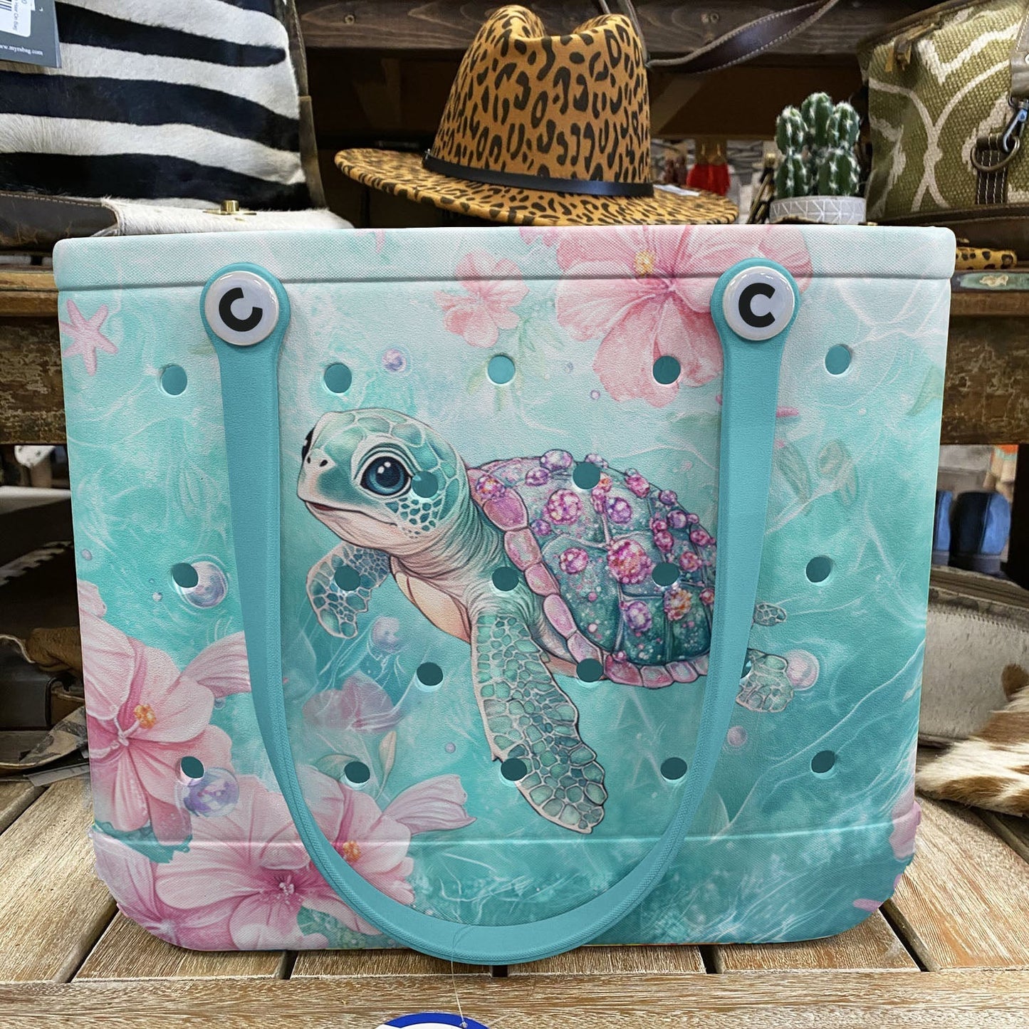 Ceeprints Cee™ Bag Turtle Bloom