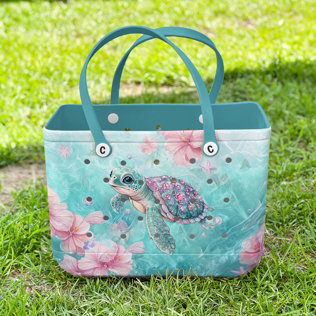 Ceeprints Cee™ Bag Turtle Bloom