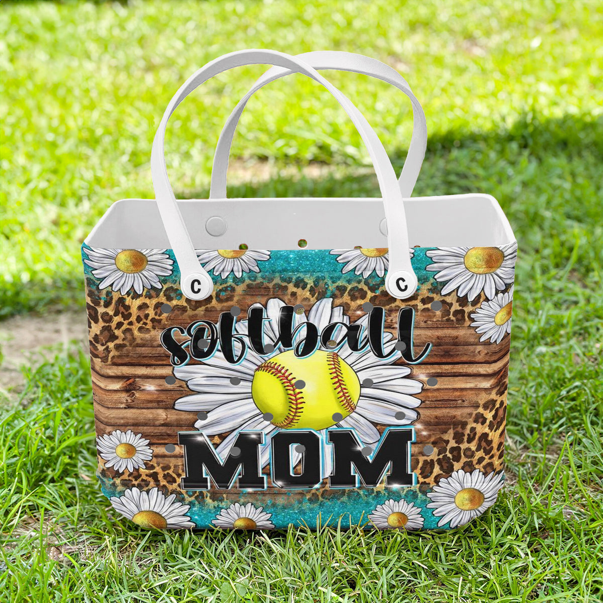 Ceeprints Cee™ Bag Softball Mom Bloom