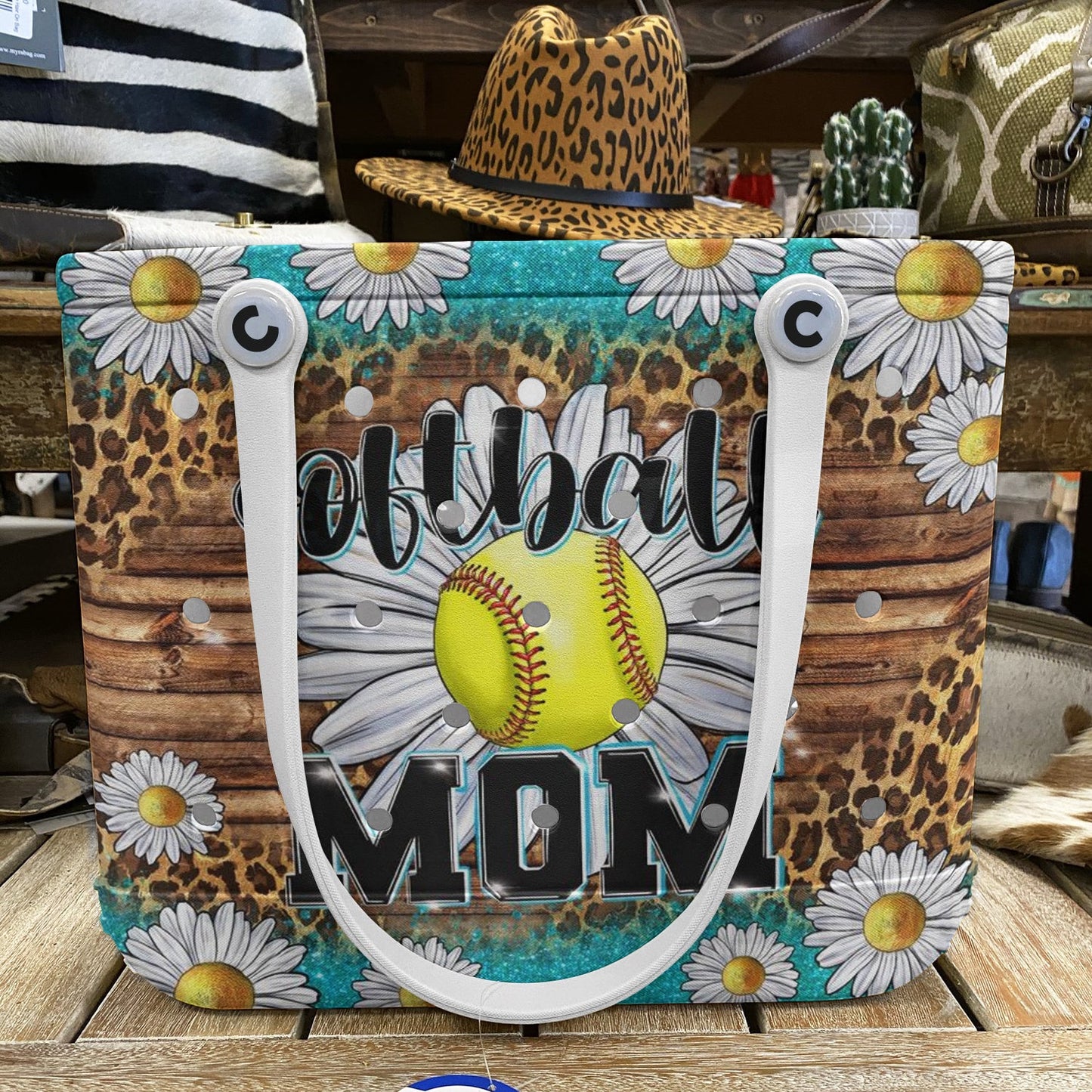 Ceeprints Cee™ Bag Softball Mom Bloom