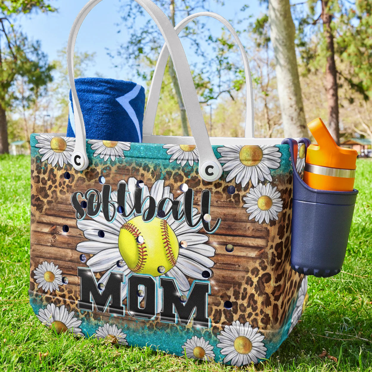 Ceeprints Cee™ Bag Softball Mom Bloom