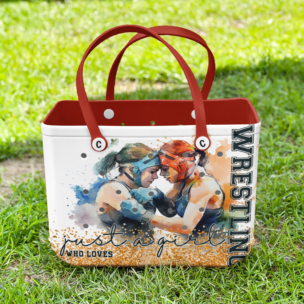 Ceeprints Cee™ Bag Wrestling Lover