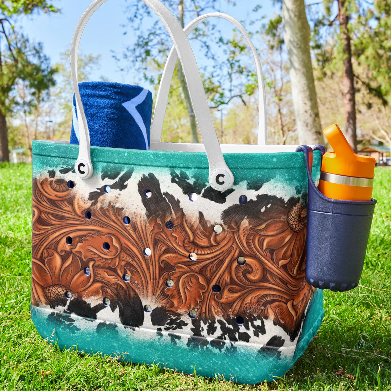 Ceeprints Cee™ Bag Turquoise Cowboy
