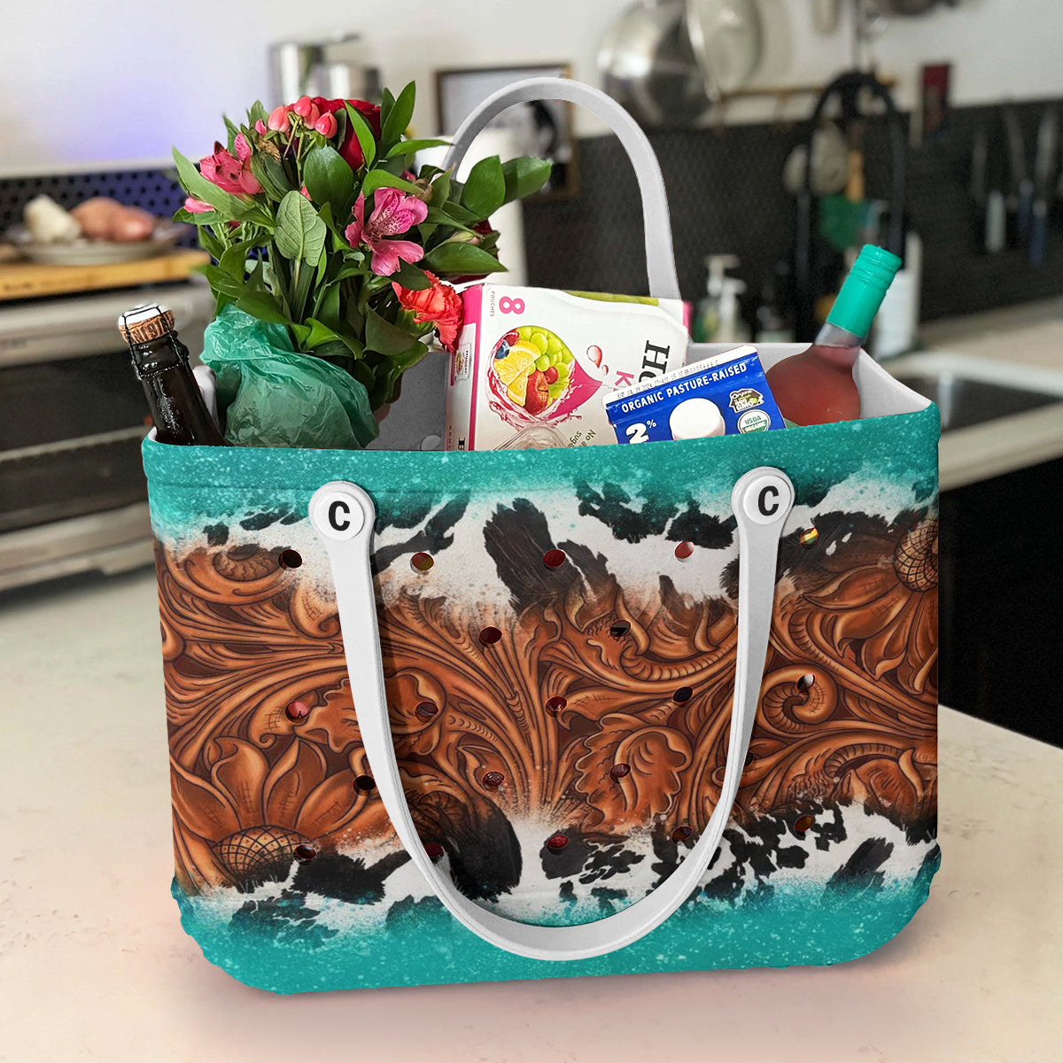 Ceeprints Cee™ Bag Turquoise Cowboy
