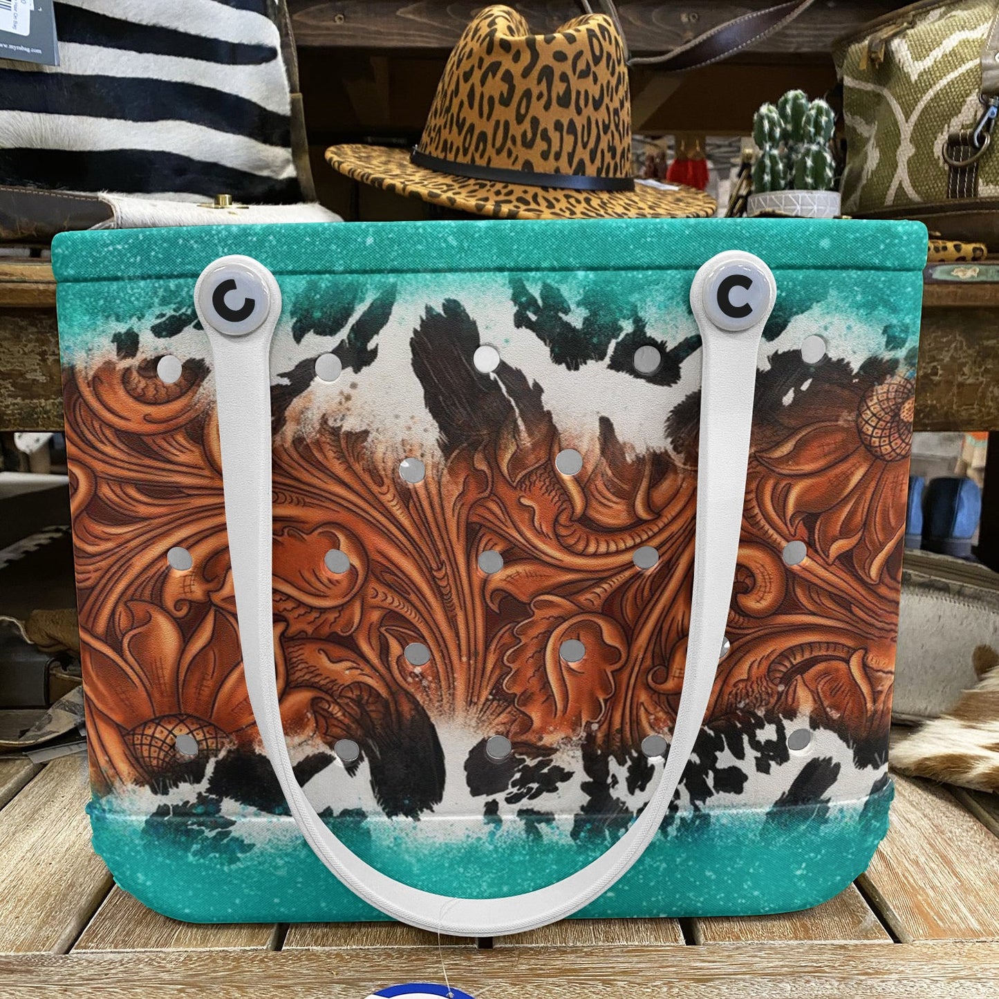 Ceeprints Cee™ Bag Turquoise Cowboy