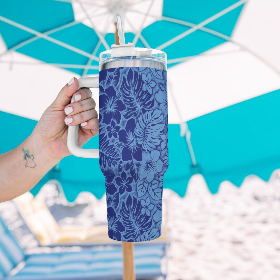 Ceeprints Tumbler Blue Lagoon Mug