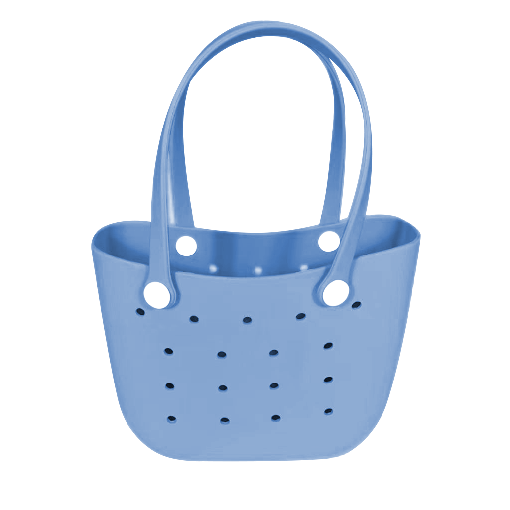 Crescent Bag Beach Bag,Original Large Rubber Beach Bag for Women, Pool Bag and Boat Tote