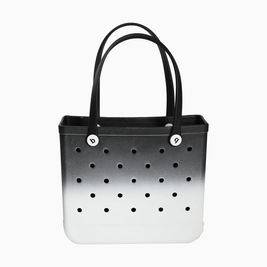 Gradient Beach Tote Bag,Original Large Rubber Beach Bag for Women, Pool Bag and Boat Tote