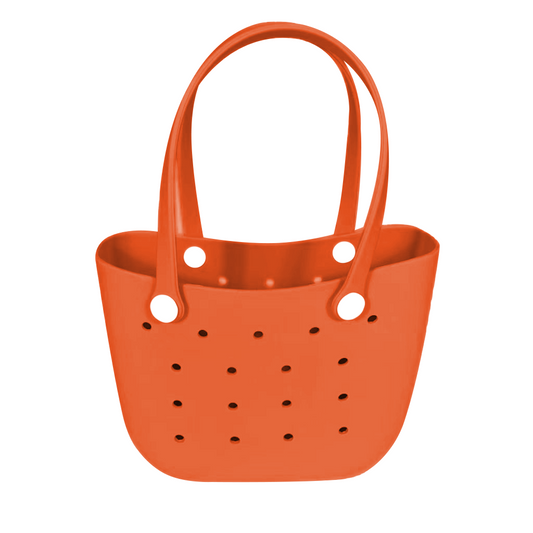 Crescent Bag Beach Bag,Original Large Rubber Beach Bag for Women, Pool Bag and Boat Tote