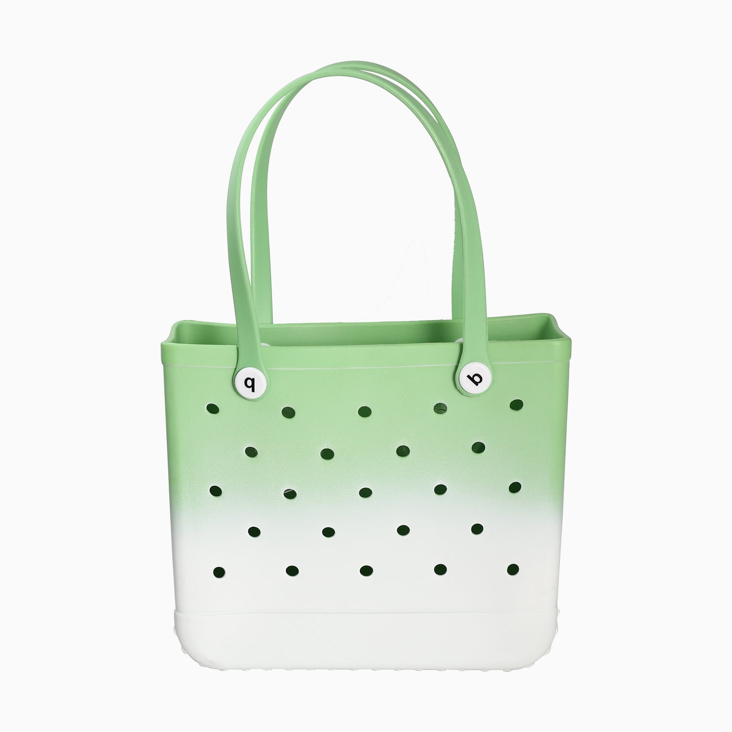 Gradient Beach Tote Bag,Original Large Rubber Beach Bag for Women, Pool Bag and Boat Tote