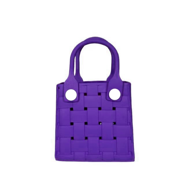 Woven Style Tote Bag, Original Large Rubber Beach Bag for Women, Pool Bag and Boat Tote