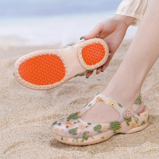 Veblen Jelly Shoes,For Women The Original Jelly Fisherman's Sandal Shoes Beach Casual