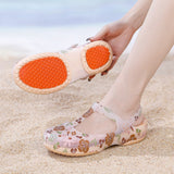 Veblen Jelly Shoes,For Women The Original Jelly Fisherman's Sandal Shoes Beach Casual