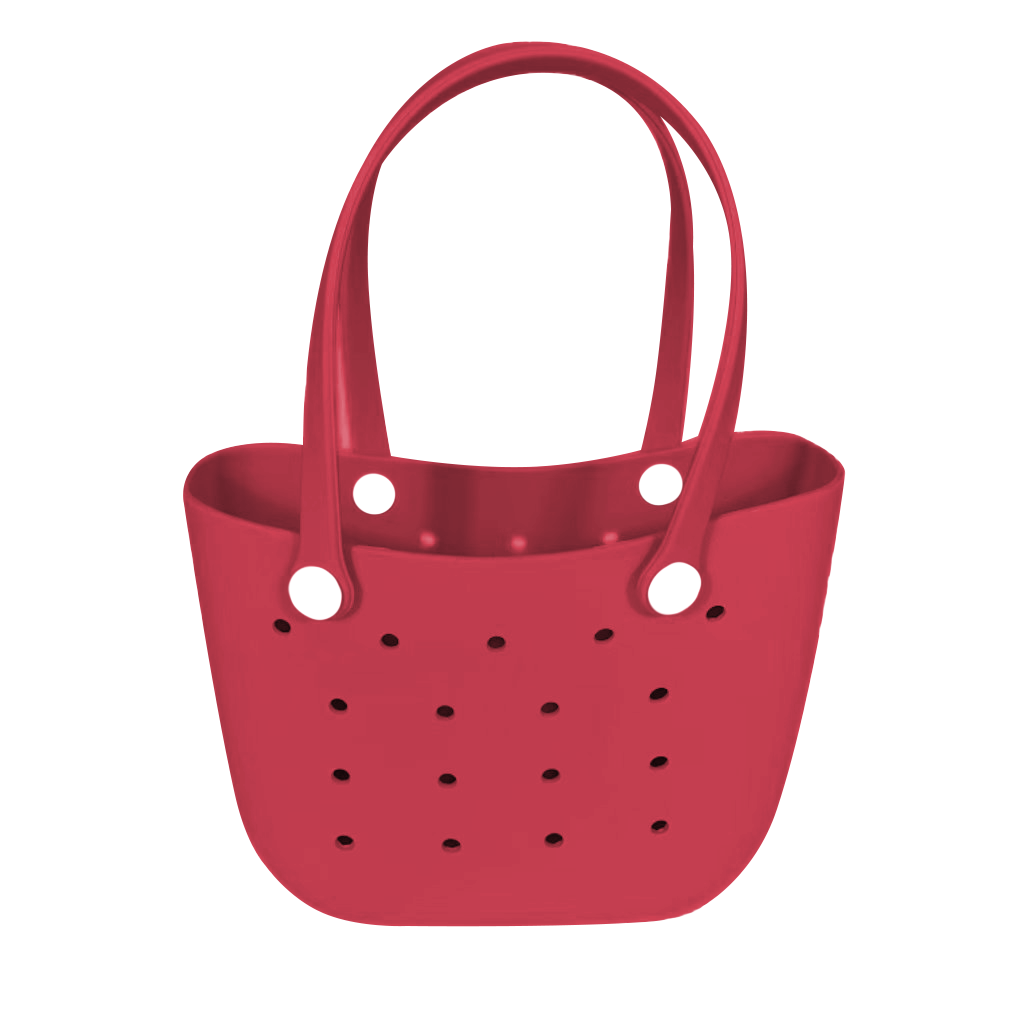 Crescent Bag Beach Bag,Original Large Rubber Beach Bag for Women, Pool Bag and Boat Tote