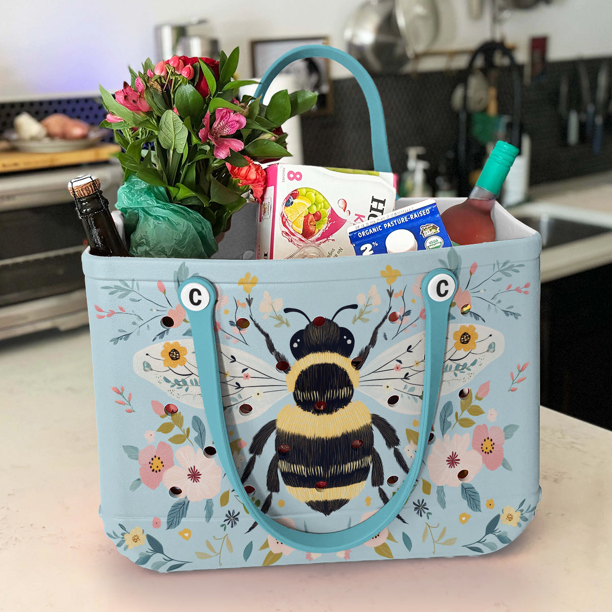 Ceeprints Cee™ Bag Bee Flower